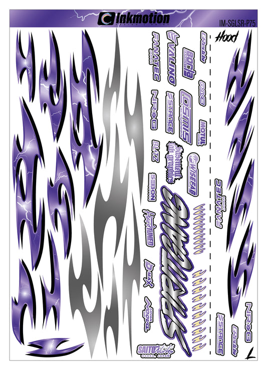 Spirit Gang Lightning Storm Purple