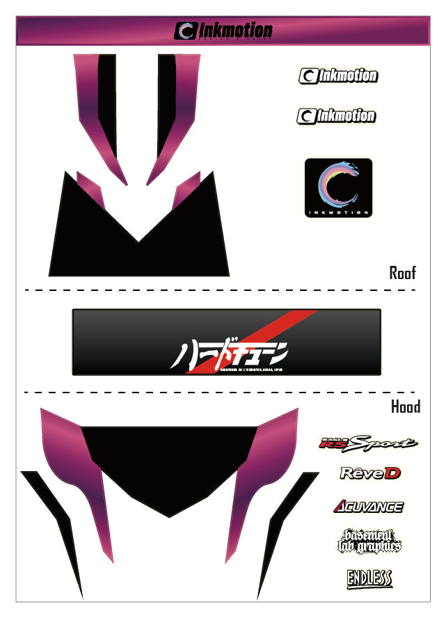 EDC Geometric Purple/Black