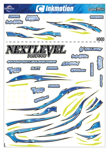 Next Level Blue Cosmos