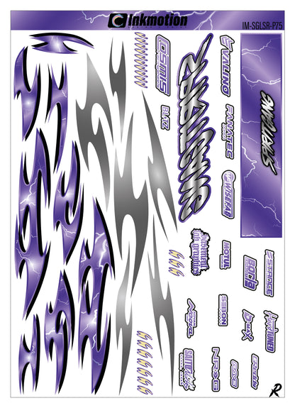 Spirit Gang Lightning Storm Purple